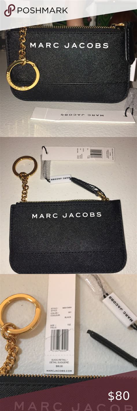 marc jacobs key ring|Amazon.com: Marc Jacobs Keychain Wallet.